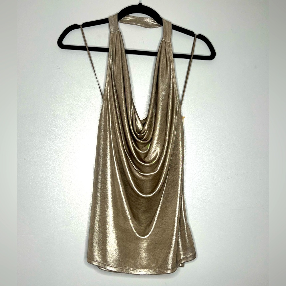 Open back dressy top